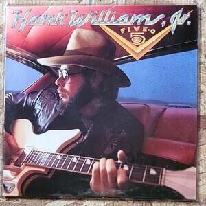 Hank Williams Jr. Five-O LP Vinyl (1985) RCA R-160307 VG+/Excellent